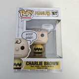 Funko POP Television Peanuts #1677 Charlie Brown (Good Grief)  & Protector