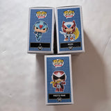 Funko Pop! Megaman Set of 3 & Protector