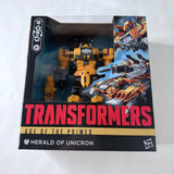 Transformers Age of the Primes Leader Class Herald of Unicron Action Figure