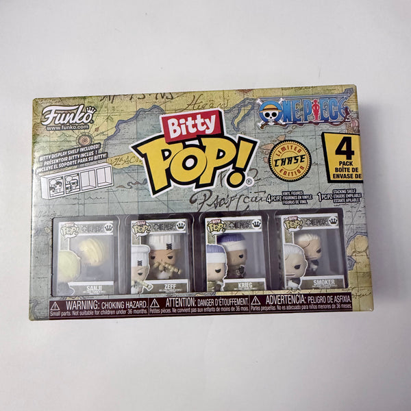 One Piece Sanji Funko Bitty Pop! Mini-Figure 4-Pack - (Smoker)