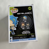 Funko Pop! Beyblade X #2426 Jaxon Cross w/ protector