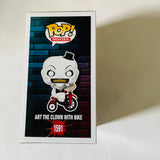 Funko Pop! Damien Leone's Terrifier #1591 Art the Clown with Bike & Protector