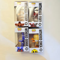 Funko POP! Games: Five Nights at Freddy's Withered Set of 4