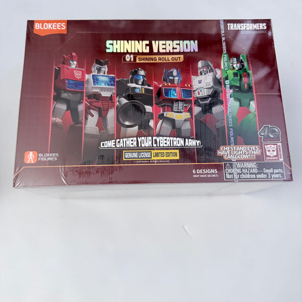 Transformers Shining Version 1 Shining Roll Out Blokees Mini Model Kit Case of 6