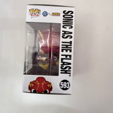 Funko POP! Heroes: DC x Sonic #593 Sonic as The Flash & Protector