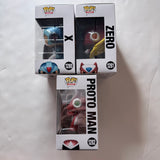 Funko Pop! Megaman Set of 3 & Protector