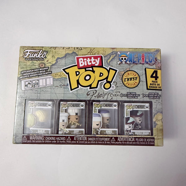 One Piece Sanji Funko Bitty Pop! Mini-Figure 4-Pack - (Dracule Mihawk)