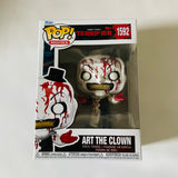 Funko Pop! Damien Leone's Terrifier #1592 Art the Clown (bloody) & Protector