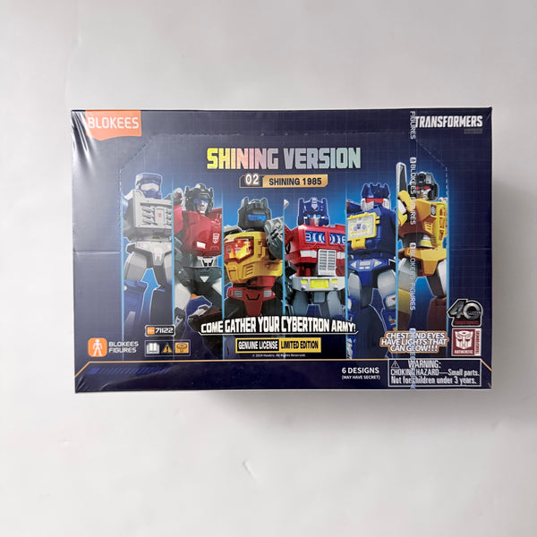 Transformers Shining Version 2 Shining 1984 Blokees Mini Model Kit Case of 6