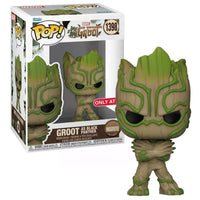 Funko Pop! Marvel We are Groot #1398 Groot as Black Panther & Protector