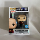 Funko POP! Plus Star Trek Transporter #1687 Jean-Luc Picard w/ Protector