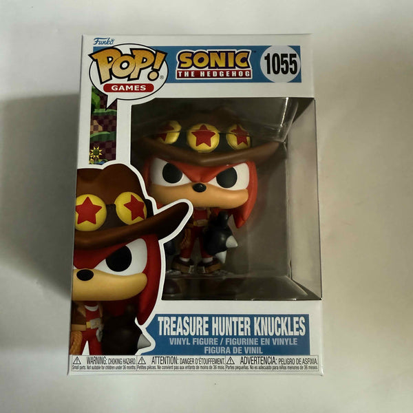 Funko POP! Sonic the hedgehog #1055 Treasure Hunter Knuckles & Protector
