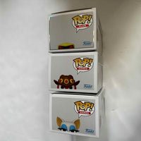 Funko POP! Sonic the hedgehog Set of 3 & protector