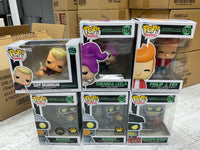 Funko POP! Animation: Futurama Set of 4 + specialty Bender and glow chase
