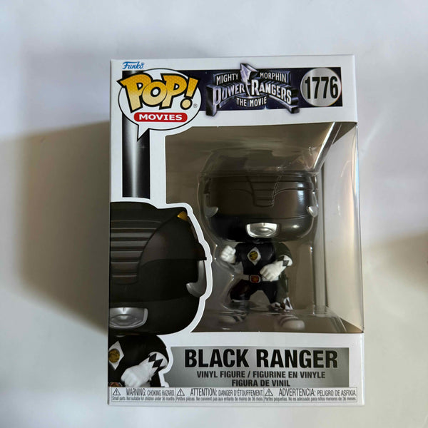 Funko Pop! Movie: Mighty Morphin Power Rangers #1776 Black Ranger & protector