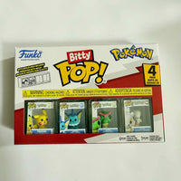 Pokemon Pikachu Funko Bitty Pop! Mini-Figure 4-Pack