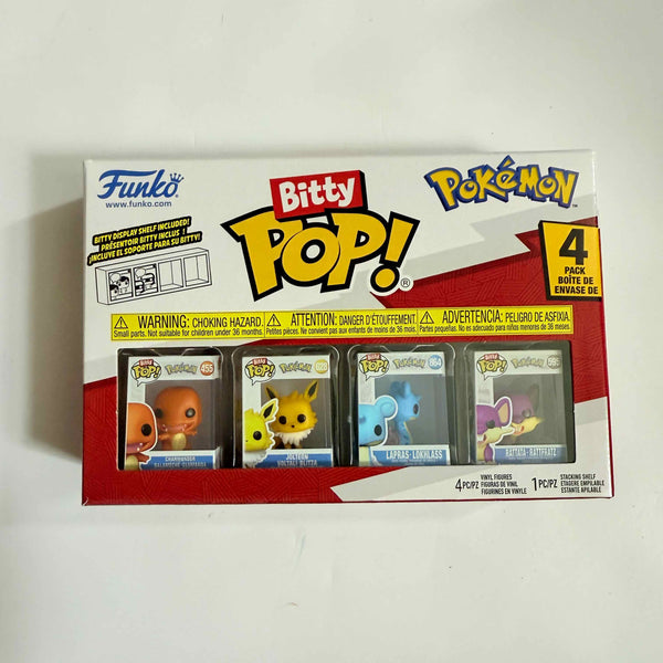 Pokemon Charmander Funko Bitty Pop! Mini-Figure 4-Pack