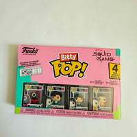 Netflix Squid Game Masked Worker Funko Bitty Pop! Mini-Figure 4-Pack