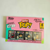 Netflix Squid Game Masked Worker Funko Bitty Pop! Mini-Figure 4-Pack