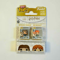 Harry Potter Ron Weasley and Hermione Granger Funko Bitty Pop! Mini-Figure 2-Pack