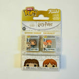 Harry Potter Ron Weasley and Hermione Granger Funko Bitty Pop! Mini-Figure 2-Pack