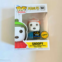 Funko Pop! Peanuts #1681 Snoopy (puffy coat) (chase) & Protector