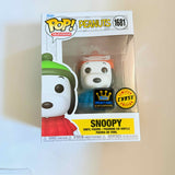 Funko Pop! Peanuts #1681 Snoopy (puffy coat) (chase) & Protector