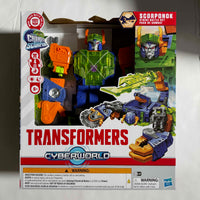 Transformers Cyberworld Scorponok Strike Battle 14" Figure