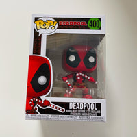 Funko POP! Deadpool #400 - Deadpool (Candy Cane) & Protector