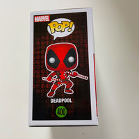 Funko POP! Deadpool #400 - Deadpool (Candy Cane) & Protector