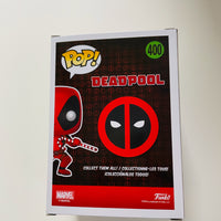 Funko POP! Deadpool #400 - Deadpool (Candy Cane) & Protector