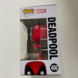 Funko POP! Deadpool #400 - Deadpool (Candy Cane) & Protector