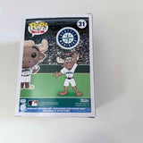 Funko POP! MLB : Seattle Mariners #31 Mariner Moose & Protector