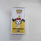 Funko Pop! Animation Peanuts #2096 Snoopy & WoodStock (flocked) & Protector