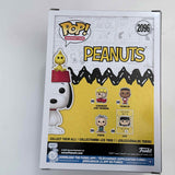 Funko Pop! Animation Peanuts #2096 Snoopy & WoodStock (flocked) & Protector