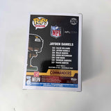 Funko POP! Football Washington Commanders #324 Jayden Daniels & Protector