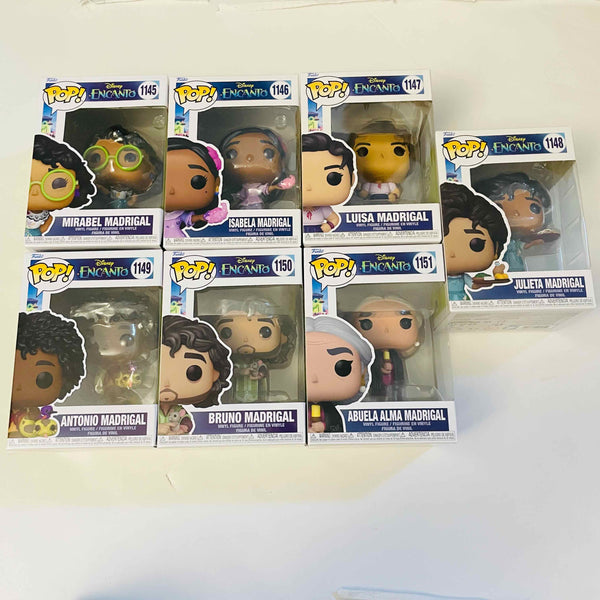 Funko POP! Disney Encanto Complete Set of 7 (NM/Mint)