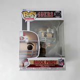 Funko POP! Football 49ers #305 Brock Purdy & Protector