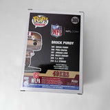 Funko POP! Football 49ers #305 Brock Purdy & Protector