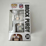 Funko POP! Football 49ers #305 Brock Purdy & Protector