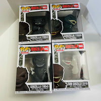 Funko POP! Movies : Godzilla 70th Set of 4- 1954 1984 1999 2016