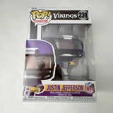 Funko POP! Football Vikings #239 Justin Jefferson & Protector