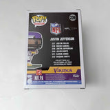 Funko POP! Football Vikings #239 Justin Jefferson & Protector