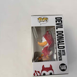 Funko POP Mickey and Friends #1446 Deveil Donald with Pumpkin & Protector