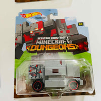 Minecraft Hot Wheels 1:64 Character Cars Complete Set of 8