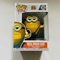 Funko POP! Despicable Me 4 #1553 - Mega Minion Dave w/ Protector (Mint / NM)