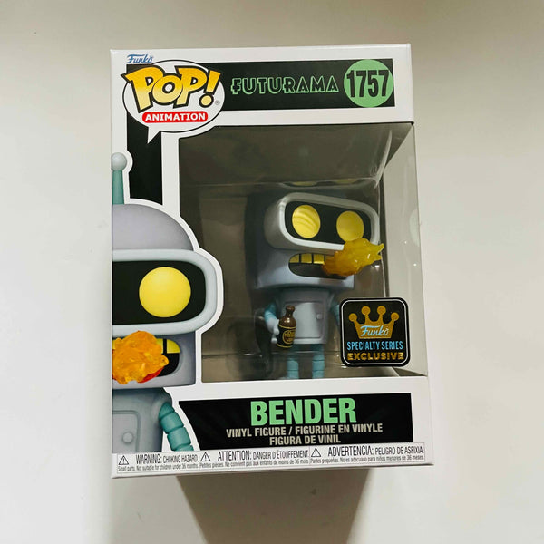 Funko POP! Futurama #1757 - Bender (Specialty Series) w/ Protector