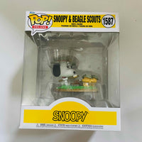 Funko Pop! Deluxe Snoopy #1587 - Snoopy & Beagle Scouts 6" (Mint/ NM)