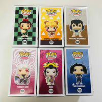 Funko POP! Animation: Demon Slayer Complete Set of 6 (Mint/NM)