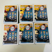 Funko POP! Animation: Demon Slayer Complete Set of 6 (Mint/NM)
